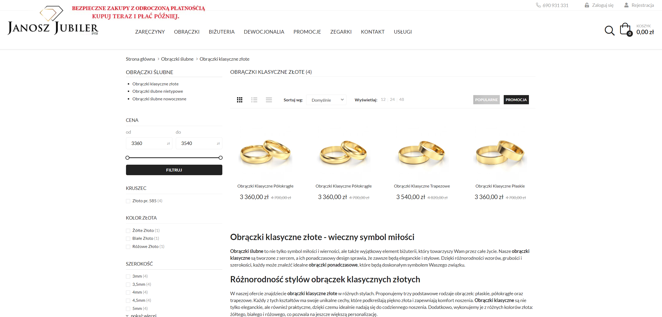 Jak wybrać obrączki klasyczne złote, które będą wygodne przez lata?